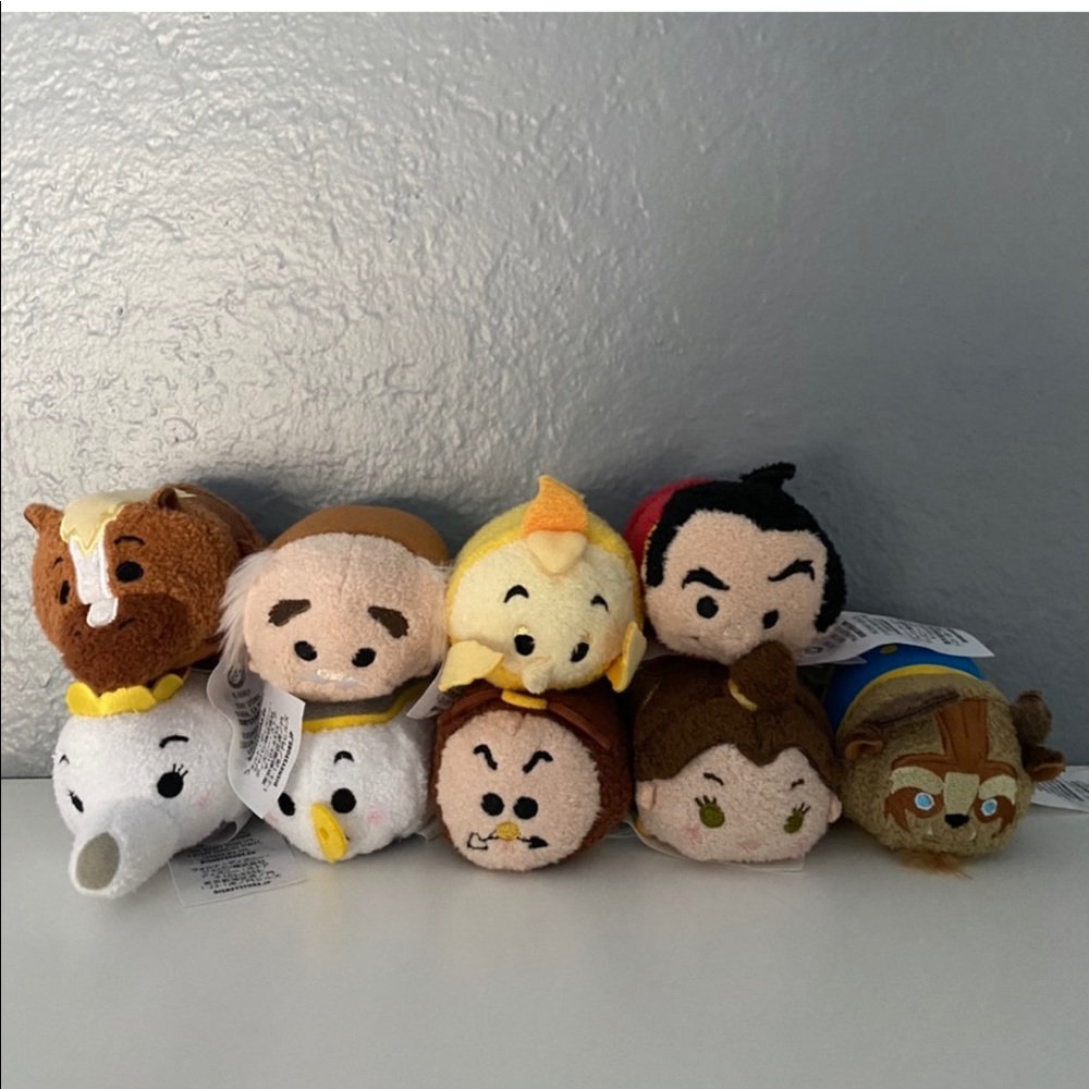 beauty and the beast tsum tsum set